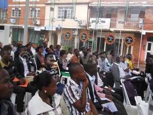 A cross section of graduates who have benefited from the Madhvani Foundation scholarship scheme during the career guidance and entrepreneurship training. Photo/Jovita Mirembe